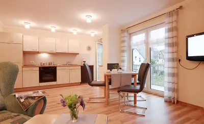 Küche/Küchenzeile in der Unterkunft Ferienhaus Zenz - Ferienwohungen