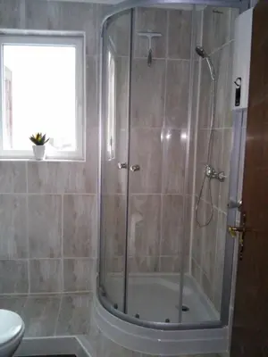 Ein Badezimmer in der Unterkunft Ferienhaus Loreleytal