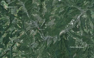 Naturlandschaft in der Nähe der Ferienwohnung