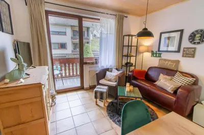 Ein Sitzbereich in der Unterkunft Bed & Breakfast Sandra Müller