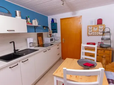 Küche/Küchenzeile in der Unterkunft Bed & Breakfast Sandra Müller