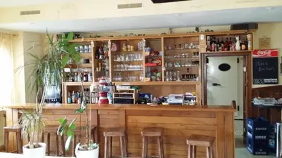 Lounge oder Bar in der Unterkunft Albergo Restaurante Da Franco