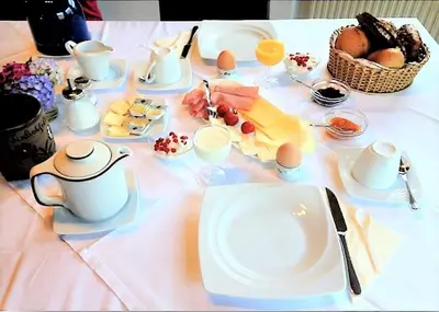Essen in der Pension oder in der Nähe