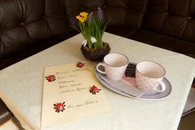 Kaffee-/Teezubehör in der Unterkunft FeWo Ferber