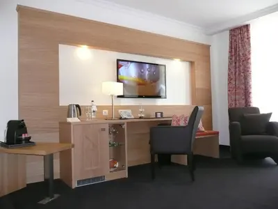 TV/Unterhaltungsangebot in der Unterkunft Hotel Garni Rheinpracht