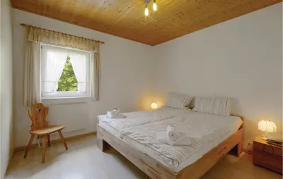 Ein Bett oder Betten in einem Zimmer der Unterkunft Ferienhaus 4 In Thalfang