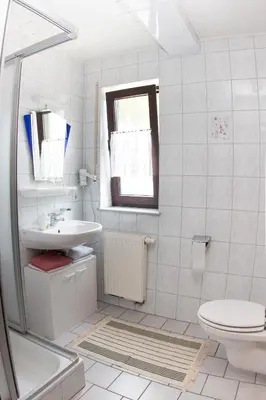Ein Badezimmer in der Unterkunft Ferienwohnungen Lithos