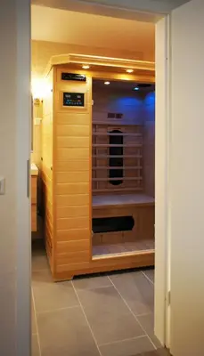 Ein Badezimmer in der Unterkunft Ferienhaus Dreilinge