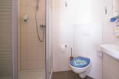 Ein Badezimmer in der Unterkunft Landhaus Heimisch Bed & Breakfast