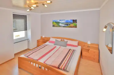 Ein Bett oder Betten in einem Zimmer der Unterkunft Fewo Steck