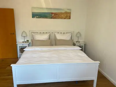 Ein Bett oder Betten in einem Zimmer der Unterkunft FEWO Mein Panama