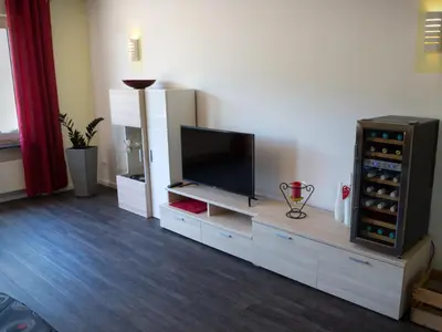 TV/Unterhaltungsangebot in der Unterkunft Ferienwohnung Sonnendeck