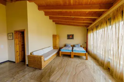 Ein Bett oder Betten in einem Zimmer der Unterkunft The Paddock B&B
