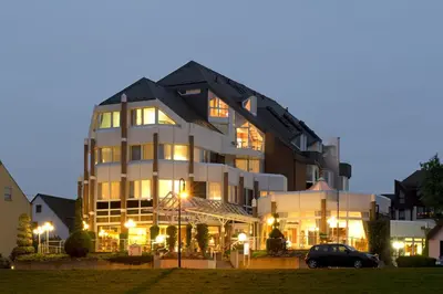 Das Gebäude in dem sich das Hotel befindet