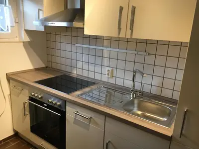 Küche/Küchenzeile in der Unterkunft Ferienhaus Stausee Bitburg