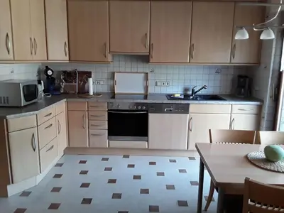Küche/Küchenzeile in der Unterkunft Ferienhaus Nicole