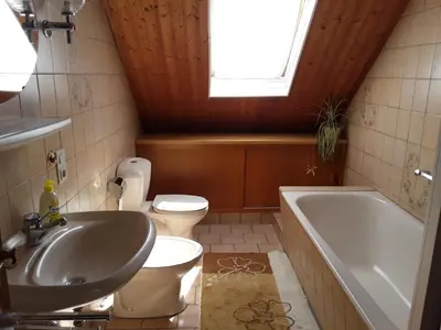 Ein Badezimmer in der Unterkunft Ferienhaus Nicole