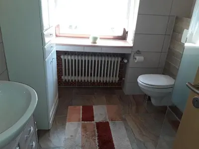 Ein Badezimmer in der Unterkunft Ferienhaus Nicole