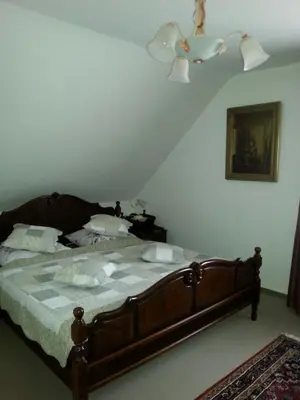 Ein Bett oder Betten in einem Zimmer der Unterkunft Haus Schönblick