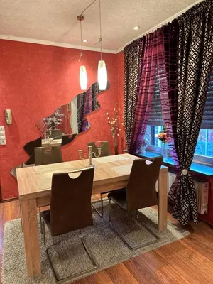 Ein Sitzbereich in der Unterkunft T&T Ferienwohnung