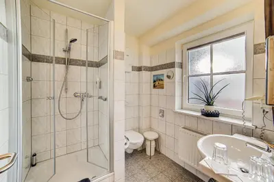 Ein Badezimmer in der Unterkunft Landhaus Zimmermann