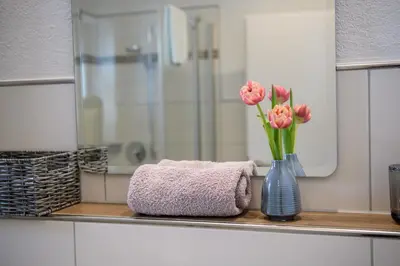 Ein Badezimmer in der Unterkunft Villa Sonnenblick