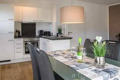 Küche/Küchenzeile in der Unterkunft Villa Sonnenblick
