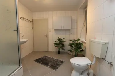 Ein Badezimmer in der Unterkunft Ferienhaus Moselgasse