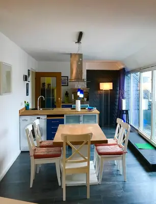 Küche/Küchenzeile in der Unterkunft Stein Boardinghouse