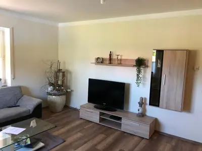 TV/Unterhaltungsangebot in der Unterkunft Ferienwohnung Göbel