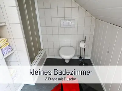 Ein Badezimmer in der Unterkunft 4 Sterne Ferienhaus 