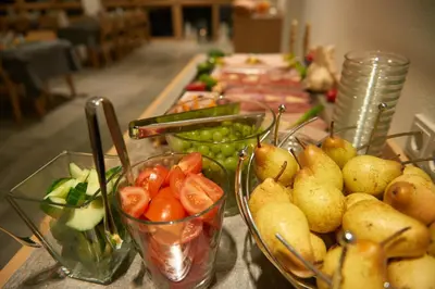 Essen im Bed & Breakfast oder in der Nähe