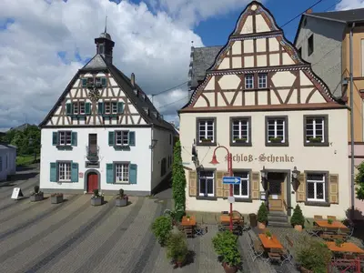 Das Gebäude in dem sich das Hotel befindet