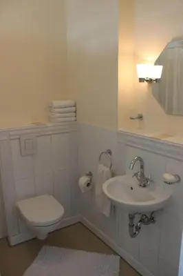 Ein Badezimmer in der Unterkunft Ferienwohnung Westwind