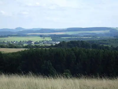 Naturlandschaft in der Nähe der Ferienwohnung