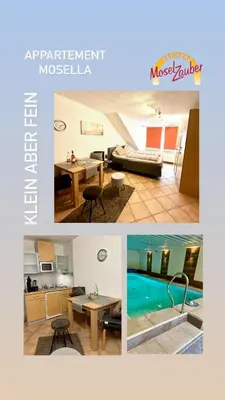 Grundriss der Unterkunft Residenz Moselzauber - Ferienwohnungen mit Pool Landschaft