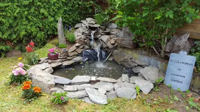 Ein Garten an der Unterkunft Hostel Bad Salzig