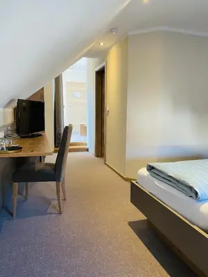 TV/Unterhaltungsangebot in der Unterkunft Weinbergs Loge
