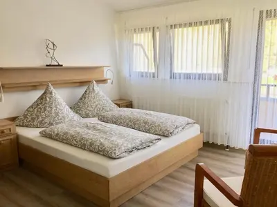 Ein Bett oder Betten in einem Zimmer der Unterkunft Mosel-Appartements Nehren