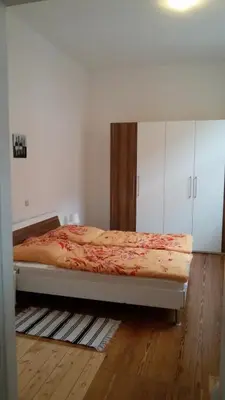 Ein Bett oder Betten in einem Zimmer der Unterkunft Villa Cella