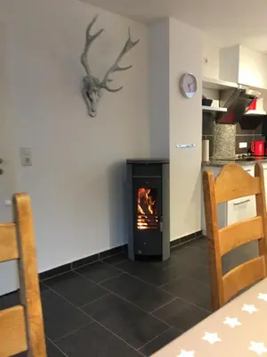 Küche/Küchenzeile in der Unterkunft Ferienhaus am Kreuzberg - Nürburgring