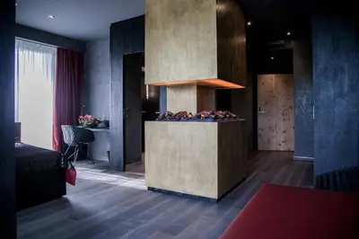 Ein Sitzbereich in der Unterkunft monte mare SAUNA-SPA-SPORTS-HOTEL