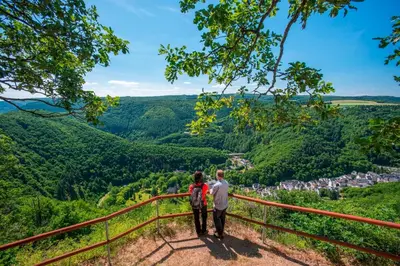 Naturlandschaft in der Nähe des Ferienhauses