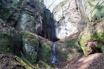 Naturlandschaft in der Nähe des Ferienhauses