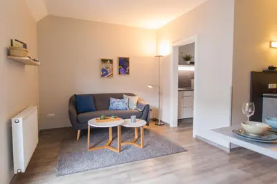 Küche/Küchenzeile in der Unterkunft aparthotel Cochem