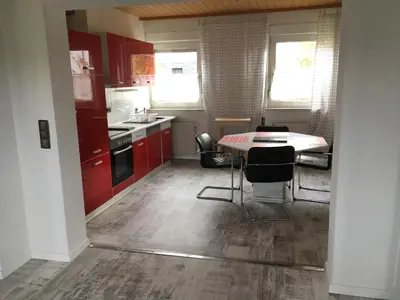 Küche/Küchenzeile in der Unterkunft KRIO Nicola Rothfuchs Ferienwohnung 1
