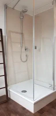 Ein Badezimmer in der Unterkunft Ferienwohnungen Gronen