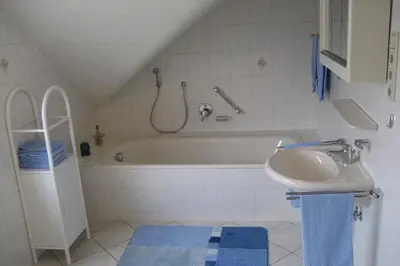 Ein Badezimmer in der Unterkunft Ferienwohnung in der Vulkaneifel