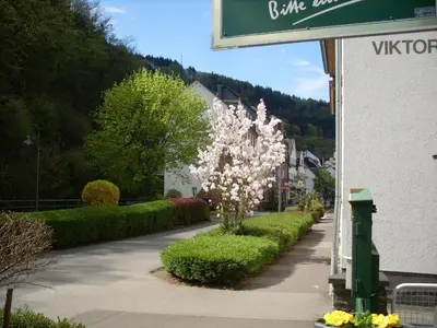 Ein allgemeiner Bergblick oder ein Berglick von des Hostels aus