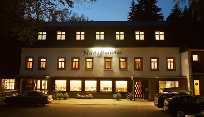 Das Gebäude in dem sich das Hotel befindet